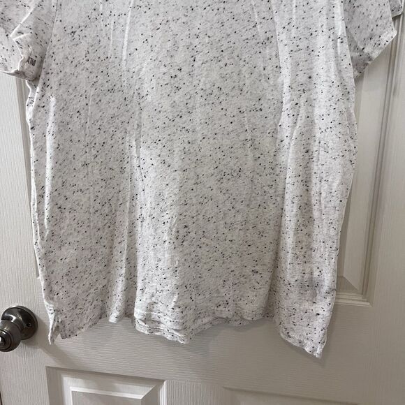 ATM Slub Jersey Schoolboy Crew Neck Short Sleeve Tee Speckled Women's Size Large - Picture 3 of 12